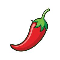Jalapeno Chili Pepper Fresh Ideal For Meals vector