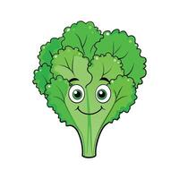 Curly Kale Fresh Ideal For Culinary Uses vector