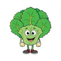 Fresh Siberian Kale Ideal For Cooking vector