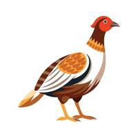 Unique Grouse Bird Graphic vector