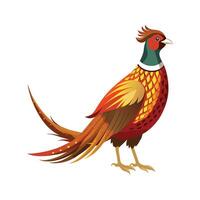Stunning Pheasant Bird Artwork vector
