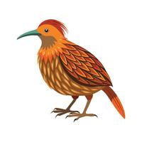 Artistic Representation of a Weaverbird Bird vector