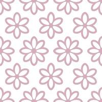 Romantic blossom seamless tiles pattern with watercolor flowers and soft hues for elegant dining rooms vector