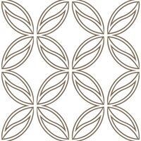 Contemporary minimalist seamless tiles pattern with abstract floral shapes and neutral colors for sleek modern homes Set 5 vector