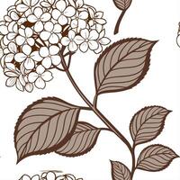 Bohemian eucalyptus seamless tiles pattern with vibrant green stems and intricate leaf details on white background ideal for eclectic spaces Set 3 vector