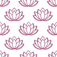 Abstract watercolor peony seamless pattern with splashes and drips on white background vector