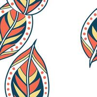 Ethnic graphics seamless pattern with abstract art elements and vibrant color contrasts for a modern cultural aesthetic concept as Abstract art elements and vibrant color contrasts flat Set 5 vector