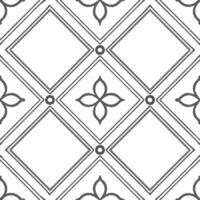 Elegant silver frame seamless tiles pattern with metallic accents and refined details concept as Metallic elegant silver frames create seamless tiles patterns with refined accents ad flat vector