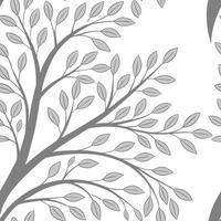 Elegant winter trees seamless tiles pattern with frosted branches and silver leaves for sophisticated decor concept as Frosted branches and silver leaves arranged seamlessly to crea flat vector