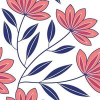Flat Abstract geometric heather seamless pattern with vibrant hues and dynamic layout on white concept as Vibrant geometric heather flowers with dynamic layout forming abstract sea flat vector