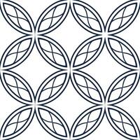Flat Artistic seamless pattern of techno geometrics with interwoven angular motifs forming a continuous tiled design with pristine isolated whitebalance concept as Artistic digital flat vector