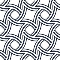 Flat Bold seamless pattern of digital lines with intersecting linear motifs in tiled format and isolated whitebalance producing striking modern visuals concept as Intersecting line flat vector