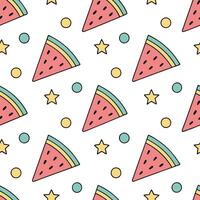 Flat Colorful retro polygon seamless tiles lively hues on white background great for fabric design concept as Creating colorful seamless tile with retro polygons in lively hues on flat vector