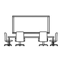Flat Plain Corporate Office Background concept as A plain corporate office background with a clean and professional look providing a versatiles canvas for advertisements focused on flat vector