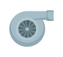 Simplistic Turbocharger Design vector