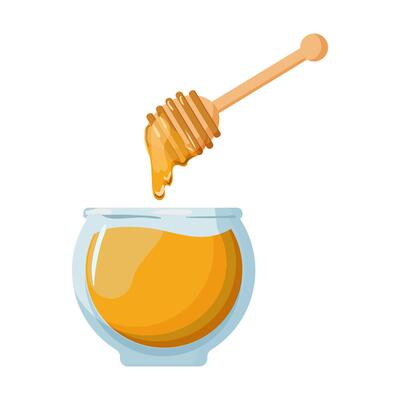 Honey Dip in Bowl