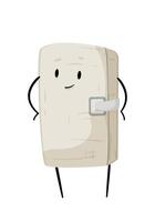 Smiling Bandage Character vector