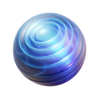 impressive vintage A luminous, ethereal orb radiating concentric waves of energy, illuminated by a soft, inner glow, spiritual style high quality png