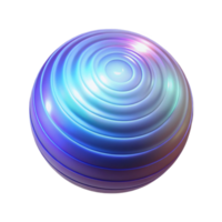dramatic classic A luminous, ethereal orb radiating concentric waves of energy, illuminated by a soft, inner glow, spiritual style 4K png