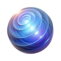 beautiful abstract A luminous, ethereal orb radiating concentric waves of energy, illuminated by a soft, inner glow, spiritual style genuine png