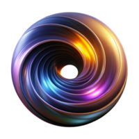 wonderful contemporary A dynamic, swirling vortex of light and color, resembling a black hole. Bright, intense lighting genuine png