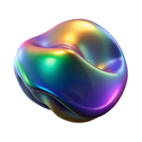 wonderful modern An amorphous blob of iridescent, oil-slick colors, morphing and shifting in shape, illuminated by a dramatic, chiaroscuro light, in a psychedelic, surreal style 4K png