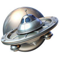 wonderful abstract A sleek, silver spaceship docked at a bustling space station orbiting a gas giant. Bright lighting, photorealistic style genuine png