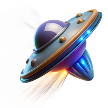 utöver det vanliga traditionell en rymdskepp framväxande från hyperrymden, ränder av ljus efterföljande Bakom Det. dynamisk, vibrerande, abstrakt stil premie png