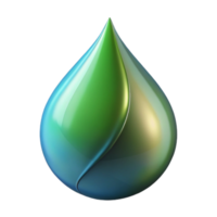 beautiful creative A single, perfect raindrop on a leaf, reflective surface, macro photography 4K png