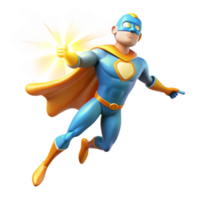 vibrant vintage A light superhero with radiating beams of light, blindingly bright, floating in a void, celestial lighting, divine style original png