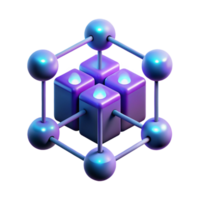magnificent minimalist An abstract representation of data flow rendered in a network of glowing nodes and connections, cyberpunk style detailed png