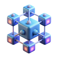 stunning traditional An abstract representation of data flow rendered in a network of glowing nodes and connections, cyberpunk style genuine png