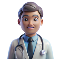 magnificent vintage Portrait of a dedicated doctor with a stethoscope and a compassionate expression, lit by the soft glow of a hospital room, in a medical photography style original png