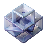 extraordinary minimalist A series of overlapping, transparent geometric shapes, creating a sense of depth and complexity, with a minimalist, abstract style high resolution png