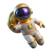 beautiful traditional A solitary astronaut floating in space, golden visor reflecting a distant nebula, serene and melancholic, space opera style professional png