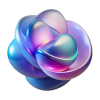 stunning minimalist A dynamic composition of overlapping, translucent shapes, in a gradient of cool colors, lit by a cold, ethereal light. Style Dreamlike genuine png