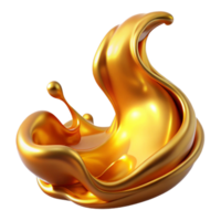 magnificent traditional A cascade of flowing liquid metal, resembling molten gold, with a warm, glowing light, in a fluid simulation style detailed png