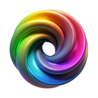 impressive artistic A swirling vortex of rainbow-colored smoke, illuminated by a black light, Abstract Photography style genuine png