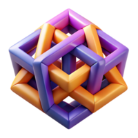 stunning rustic A geometric pattern of interlocking shapes, with a bold color palette and sharp lines, illuminated by a strong, directional light. Op art style authentic png