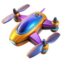serene abstract A futuristic racing drone, sleek and aerodynamic, vibrant color scheme, motion blur, speed painting style exclusive png