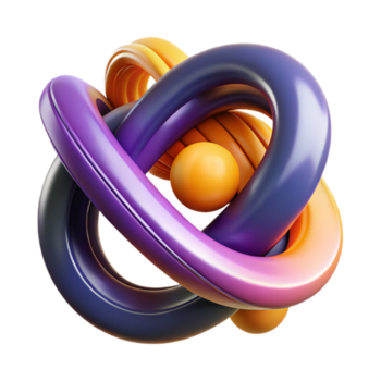 straordinario tradizionale un' dinamico composizione di intersecano Linee e curve, la creazione di un' senso di ritmo e movimento, reso nel grassetto, contrastante colori. arte deco stile esclusivo png