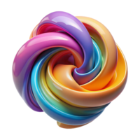 vibrant creative A swirling mass of colorful paint, blending and merging in a fluid, organic motion, in an abstract expressionist style 4K png