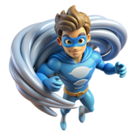 dramatic classic A wind superhero with swirling air currents around their body, translucent skin, floating in a tornado, dynamic lighting, abstract style authentic png