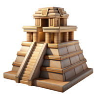 extraordinary rustic Mayan temple, intricate carvings, jungle setting, dappled sunlight, ancient architecture authentic png