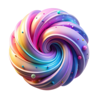 extraordinary modern A field of colorful particles, swirling and dancing in a chaotic yet harmonious pattern, illuminated by a soft, ambient light, with a bokeh effect high resolution png