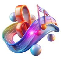 dramatic vintage An abstract representation of music rendered in flowing, melodic lines, illuminated by colorful stage lights authentic png