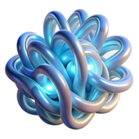 magnificent contemporary Intertwined, bioluminescent tendrils of light, forming intricate patterns against a dark void, with a soft, diffused glow and a surreal, organic style exclusive png