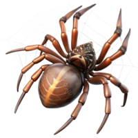 stunning minimalist A close-up of a spider spinning a web, intricate details, delicate threads, macro photography high resolution png