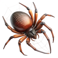 magnificent abstract A close-up of a spider spinning a web, intricate details, delicate threads, macro photography 4K png