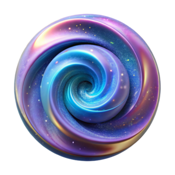 skön rustik en virvlande virvel av stjärndamm, formning en galaxliknande mönster, med en vibrerande, regnbågsskimrande glöd, inspirerad förbi astronomisk fotografi hög upplösning png